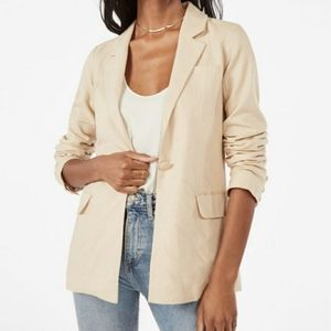 Just Fab Girlfriend Linen Blazer (never worn)